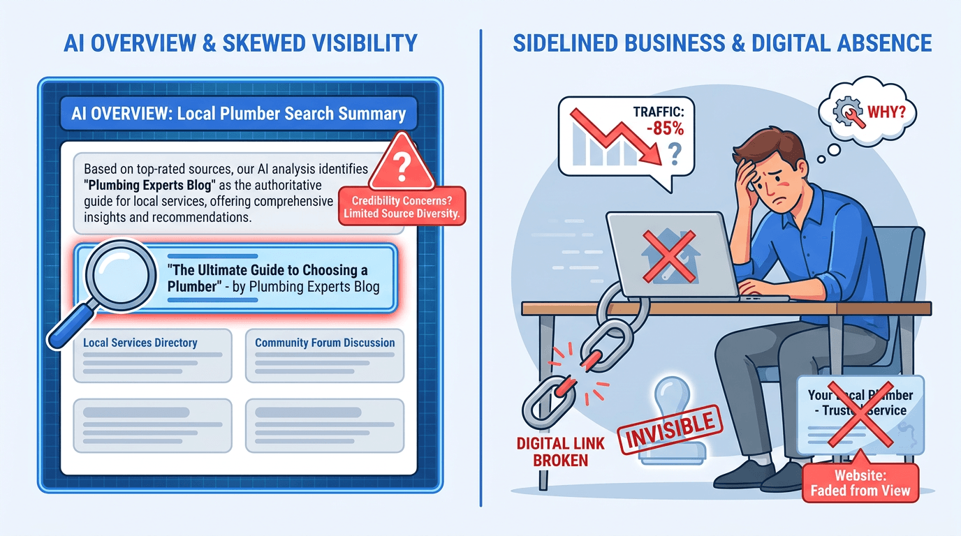 AI Overviews Local Search Listicles: When Self-Promotional Content Gets It Wrong