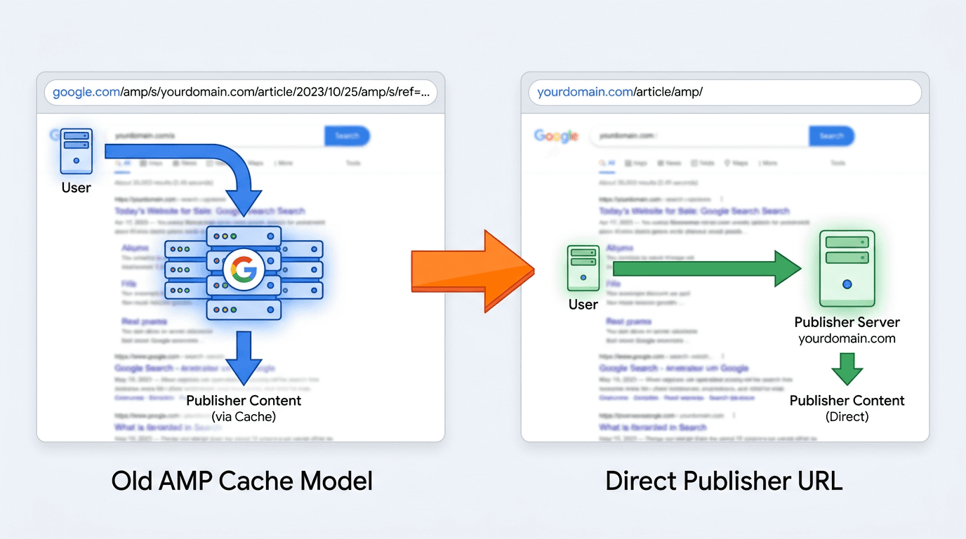 Google AMP Direct Links: Why Search Stopped Serving the Cached Version