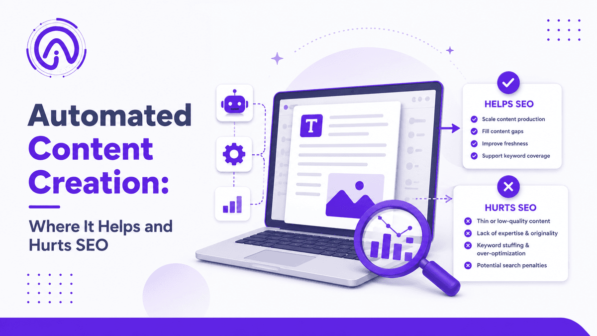 Automated Content Creation: Where It Helps and Hurts SEO