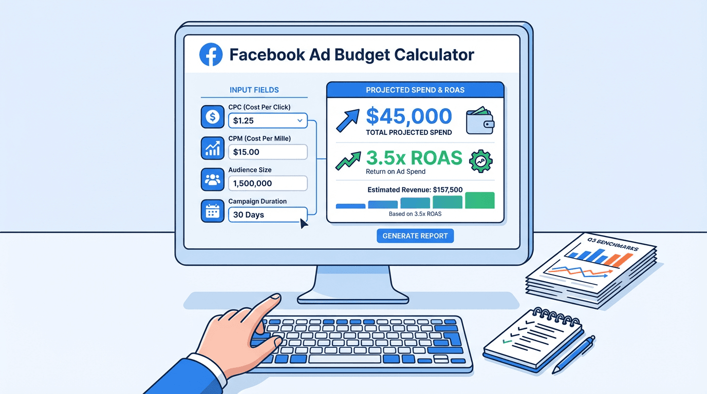 What Is a Facebook Ad Cost Calculator Really Telling You?