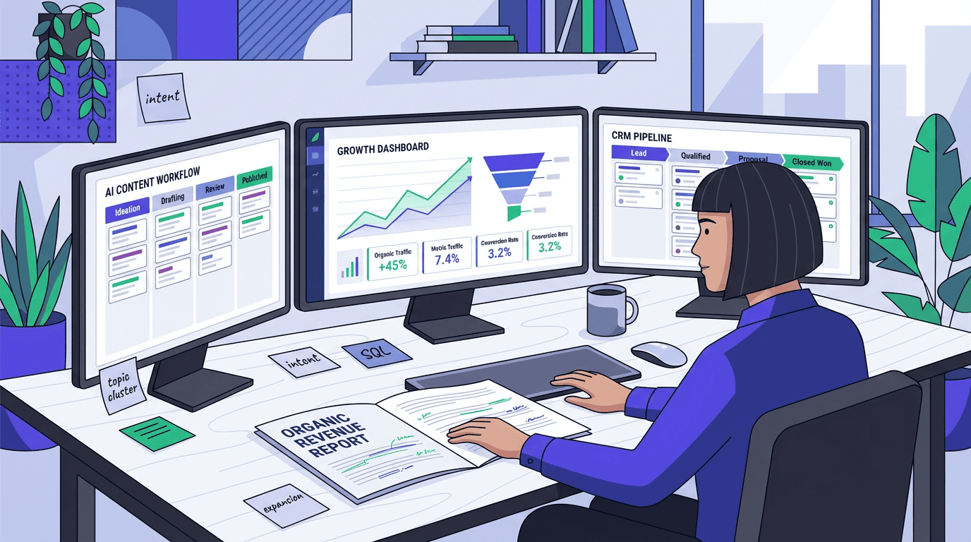 How to Use AI to Turn Your Organic Marketing into a Revenue Engine