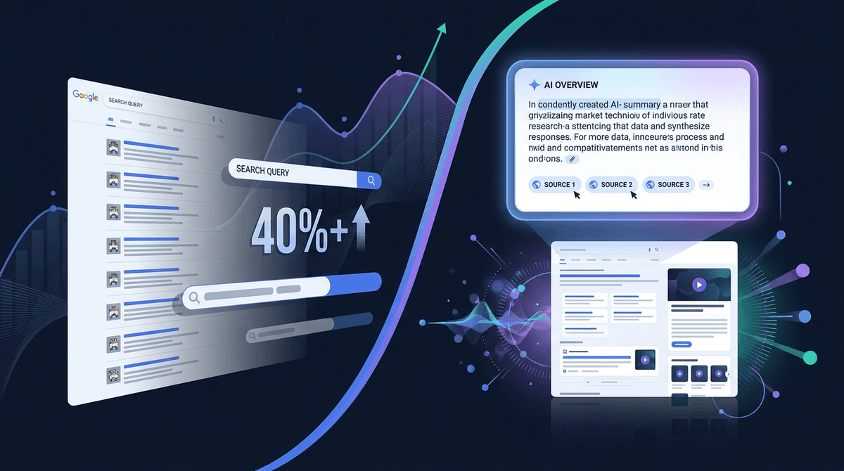 AI Overviews Trigger Rate: More Than 40% of US Searches, and Queries Are Getting Longer