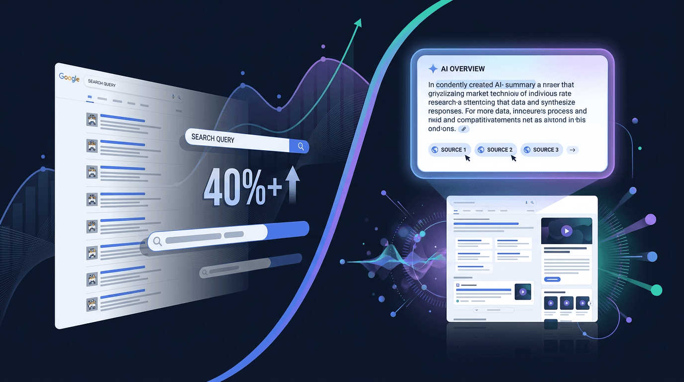 AI Overviews Trigger Rate: More Than 40% of US Searches, and Queries Are Getting Longer
