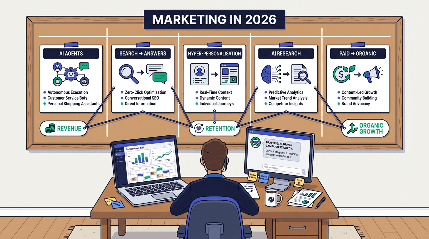The Top 5 AI Marketing Trends for 2026