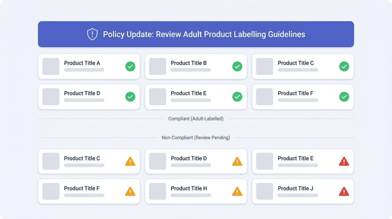 Adult Attribute Google Shopping Requirements: How Merchant Center Labelling Differs From hasAdultConsideration