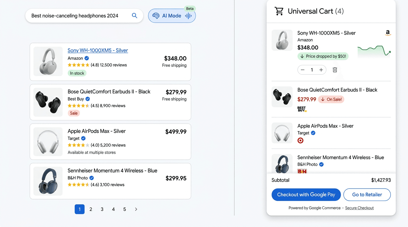 Google Universal Cart Is Live in the US: How Merchants Get In, and What It Costs to Stay Out