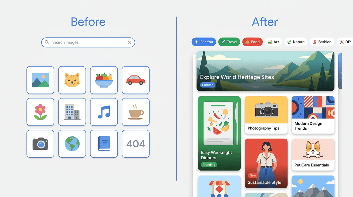 Google Images Redesign: What a Discovery Feed Means for Image SEO