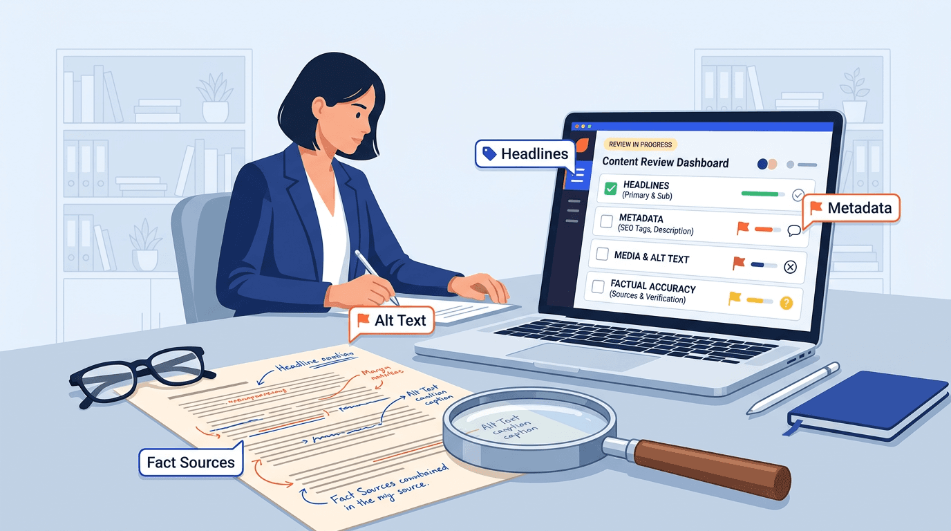 Fact-Checking AI Content: The Review Workflow Google's New Guidance Implies