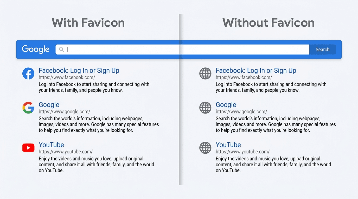 Favicons Are Disappearing From Google Search: What's Actually Happening